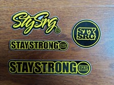 STAYSTRONG BMX 4 STICKERS GT DK YESS MEYBO TIOGA GW SHIMANO STANDARD SE RACING
