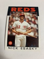 1986 Topps Cincinnati Reds Nick Esasky