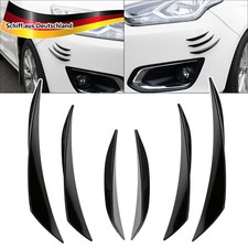 Auto Front Stoßstange Flaps Splitter Lip Fins Body Spoiler Flügel Canards X6