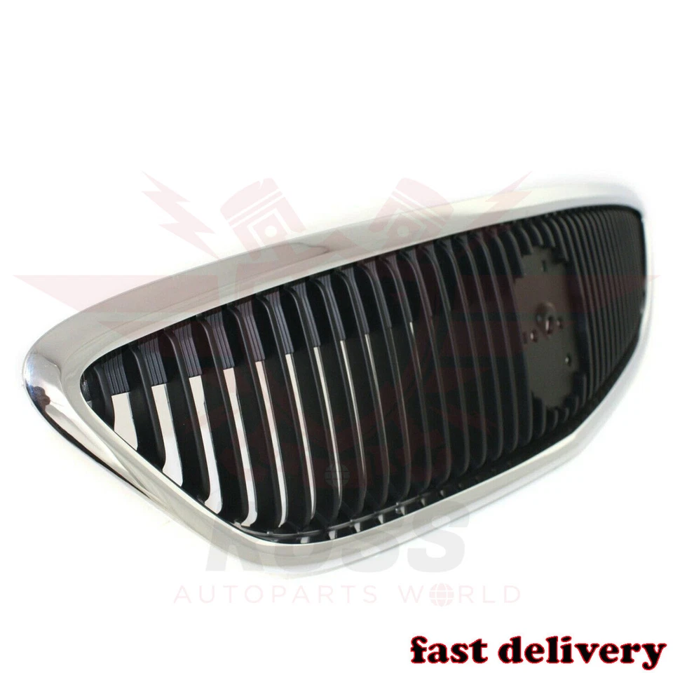 New Front Grille Chrome And Black Fits 2000-2003 Mercury Sable 4-Door FO1200372 Foto 4 de 4