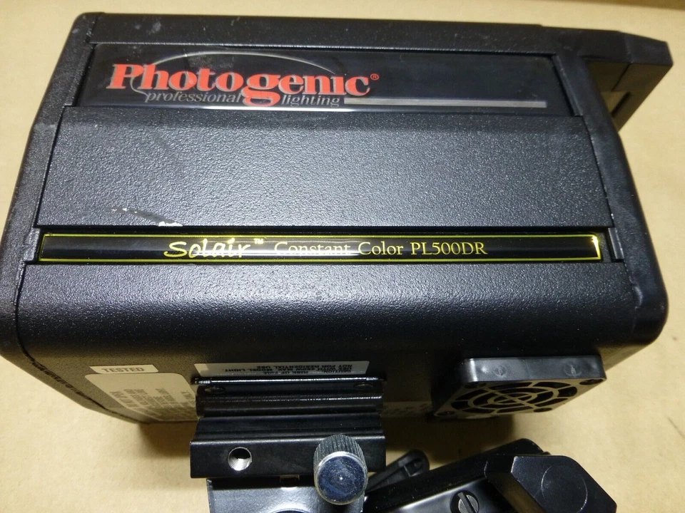 FOTOGÉNICO SOLAIR COLOR CONSTANTE PL500DR POWERLIGHT MONOLIGHT, EE. UU. Foto 3 de 4