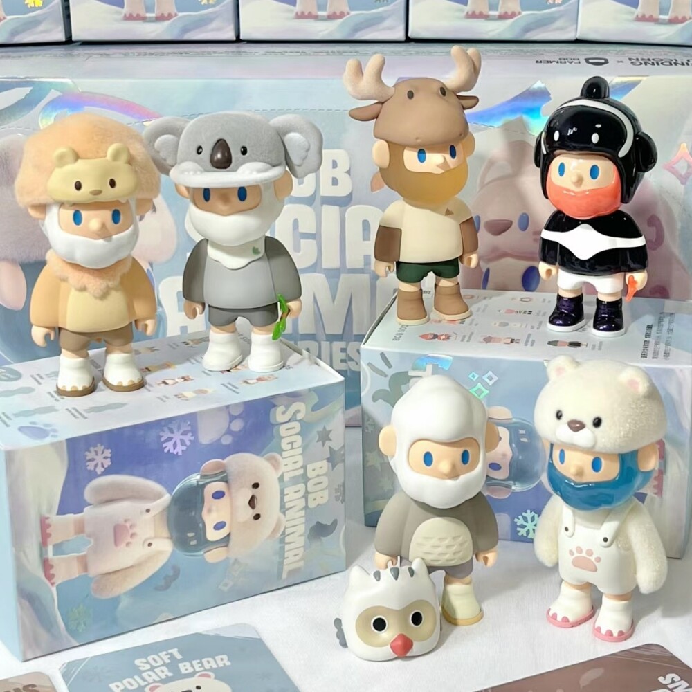 F.UN Farmer BOB Social Animal Series Confirmed Blind Box Figure