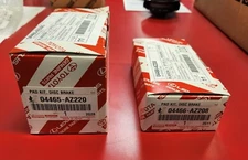 07-2021 TUNDRA FRONT & REAR GENUINE TOYOTA BRAKE PAD SET 04465-AZ220/04466-AZ208