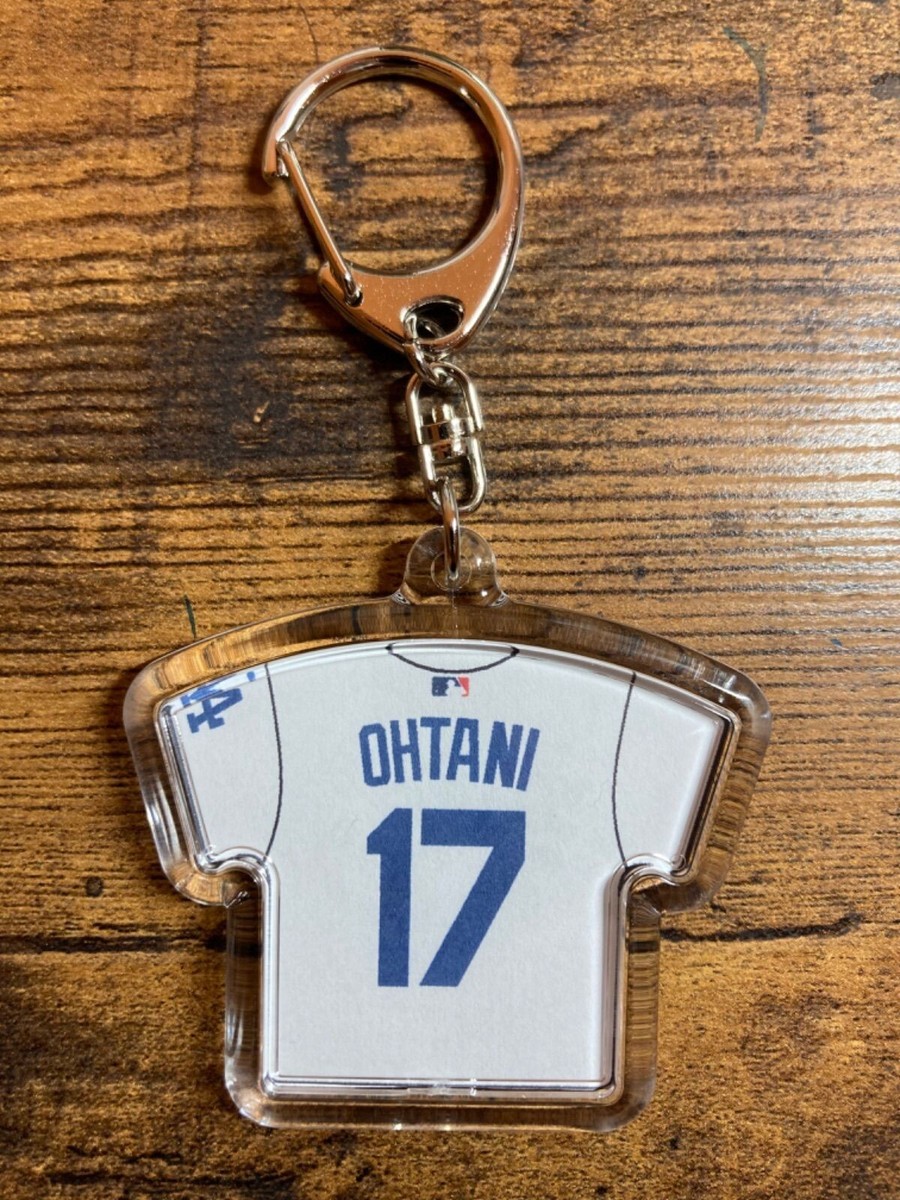 Ohtani 17 Dodgers ユニフォーム キーホルダー付き Ohtani 17