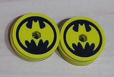 10 X  BATBOT DISCS FOR IMAGINEXT BATMAN (Yellow & Black) Free Postage