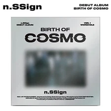 N.SSIGN [BIRTH OF COSMO] Debut Mini Album WORMHOLE/CD+Photo Book+4 Card+Poster