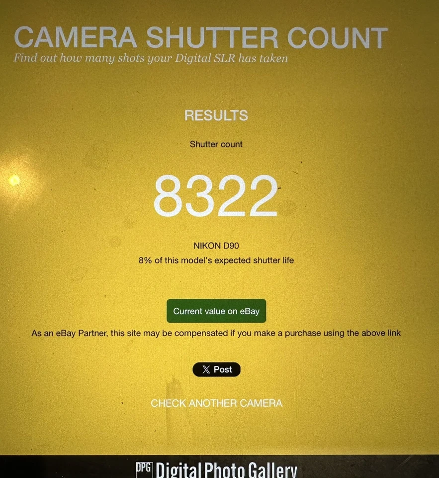 Cámara digital Nikon D90 SLR con lente DX AF-S de 18-70 mm y más obturador 8322 Foto 2 de 4