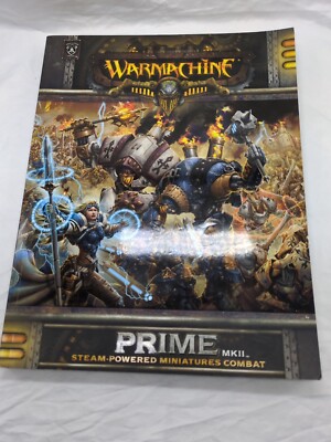 Warmachine Privateer Press Prime MKII Softcover Rulebook