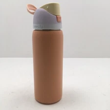 Owala 32oz FreeSip Stainless Steel Water Bottle, Orange,Lilac Display Model