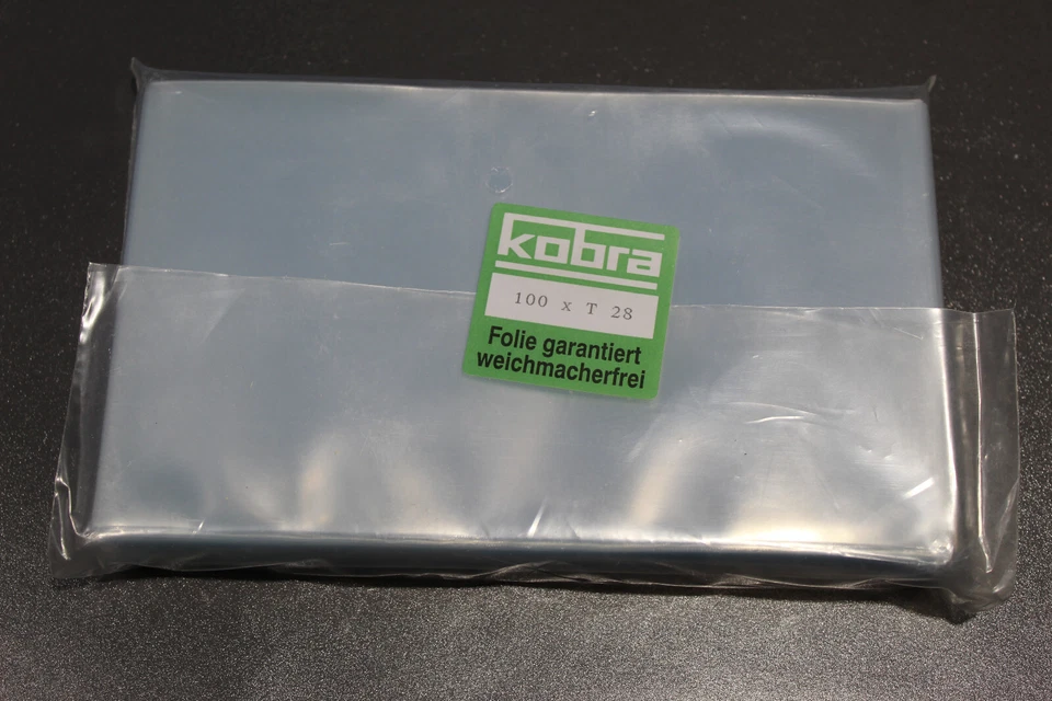 Kobra 100 Schutzhüllen für Briefe FDC Format 98 x 170 mm (T28)