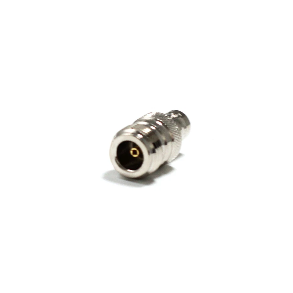 1X BNC-N adapter BNC female to N type female jack RF coax connector straight NEW - Image 2 of 4