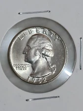 1962-D Washington Quarter – 90% Silver – Brilliant Uncirculated –