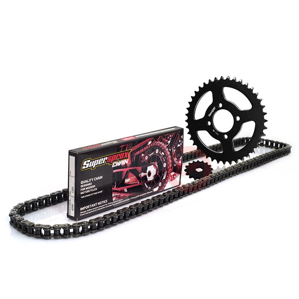 Kettensatz Supersprox 14-48 Yamaha Yzf R 125 2008-2018 Kette Schritt 428-image