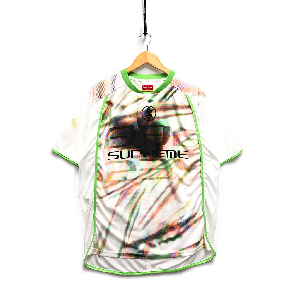 SUPREME 23SS Feedback Soccer Jersey Short sleeve T-shirt L Genuine / 31499