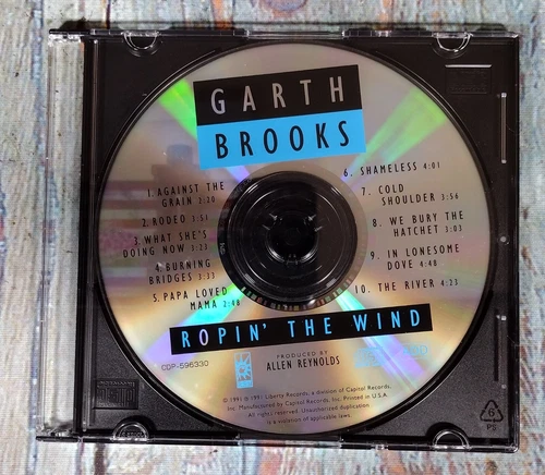 Ropin' the Wind by Garth Brooks (CD, 1991)