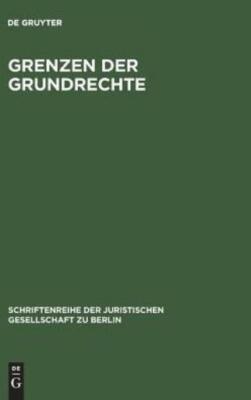 Grenzen der Grundrechte