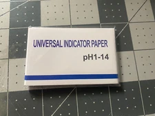 80x pH Indicator Test Strips 1-14  Paper Litmus Tester Urine Saliva