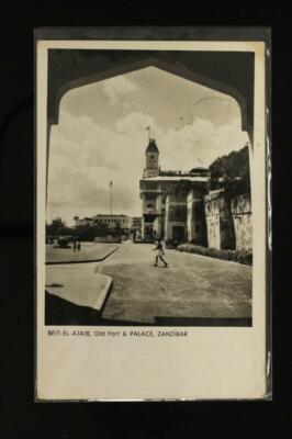 Vintage RPPC Postcard Beit El Ajaib Old Fort & Palace Zanzibar 1967 East Africa