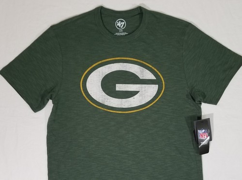 '47 Brand GREEN BAY PACKERS Logo Team Apparel NFL Men's Green T-Shirt Size M NWT - Picture 3 of 8
