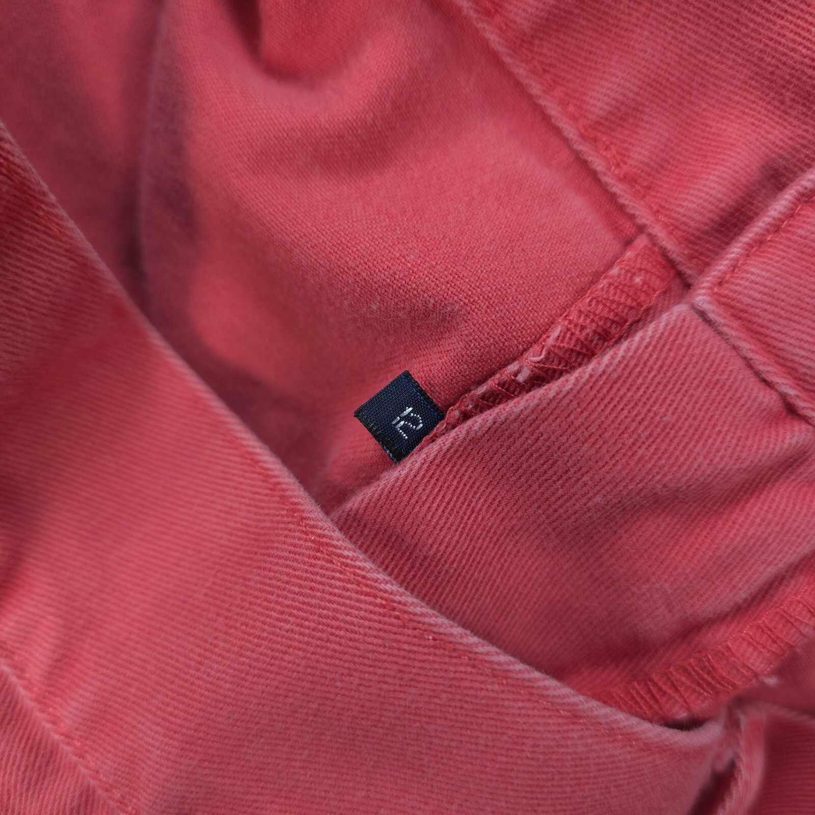 Pantaloni sportivi Ralph Lauren donna taglia 12 rosa crop blu pony logo preppy prep