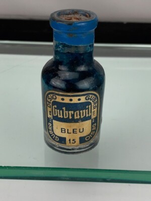 Gubravil Bleu #15 Desio Cork Ink Bottle (e990)