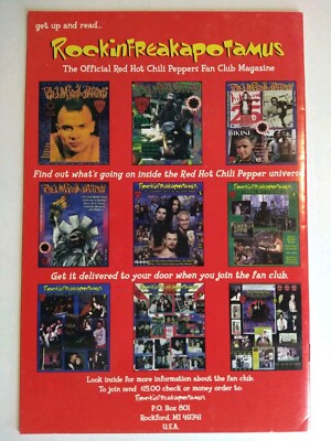 Rockinfreakapotamus Presents The Red Hot Chili Peppers Illustrated