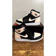 Jordan 1 Retro High Black Crimson Tint GS Size 6.5