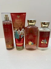 Bath & Body Works BRIGHT CHRISTMAS MORNING Mist/Cream/Lotion/Gel You Choose One