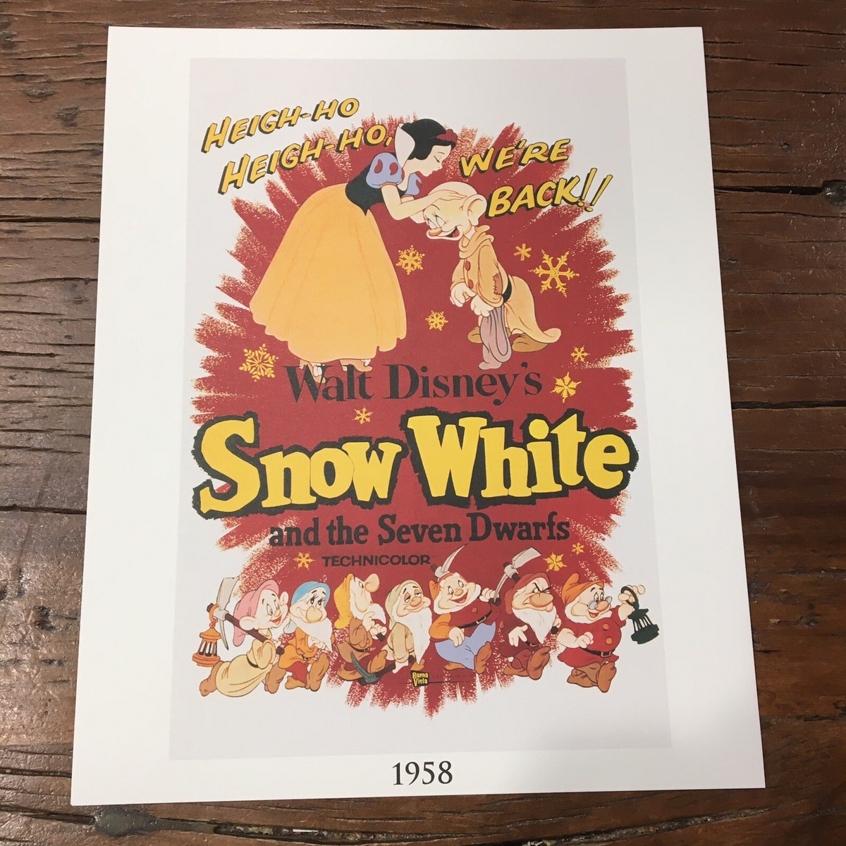Vintage 90s Walt Disney Exclusive Snow White & the Seven Dwarfs
