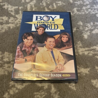 Boy Meets World: Season 2 (DVD) New Sealed Audio Commentary 90s Disney Show