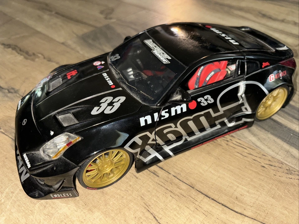 Muscle Machines Import Tuner 1:18 2003 Nissan 350Z NISMO G-max Black RARE - Image 2 of 4