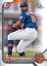 Robert Dominguez 2022 Bowman 1st Prospects Baseball Card #BP-51 New York Mets