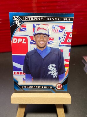【RC】FERNANDO TATIS JR BOWMAN STERLING 2016 Bowman Chrome FERNANDO TATIS JR #BP17 SILVER Paper RC