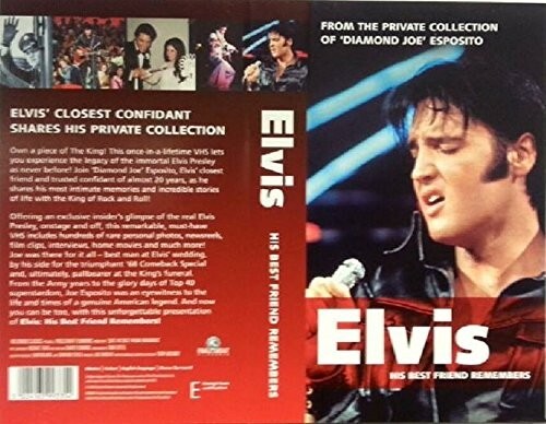 ELVIS PRESLEY - ELVIS HIS BEST FRIEND REMEMBERS - VHS,PAL