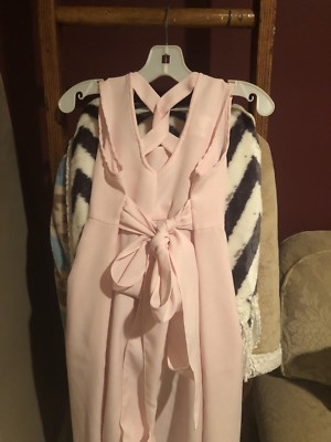 Robe De Printemps Pour Fille Ashley Ann - Taille 8 - Rose - Marque PINK - Occasion Très Bon état