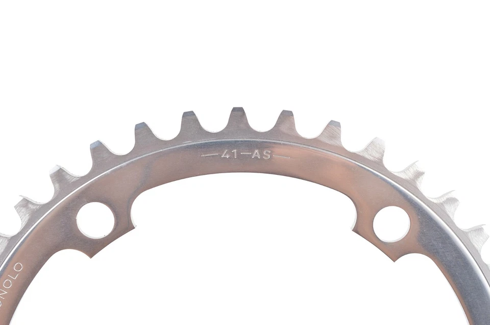 Juego de bielas de bicicleta Campagnolo 41T 135 BCD de colección piezas NUEVO NOS Foto 4 de 4