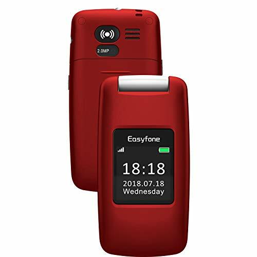 Easyfone Prime A1 - 128MB - Cellphone - Red (Unlocked) for sale online