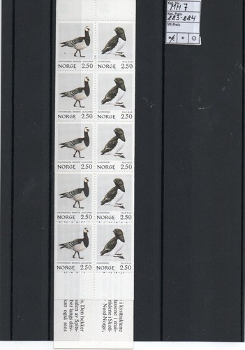 Norwegen, MH 7, (883-884), postfrisch, Vögel, siehe Scan.