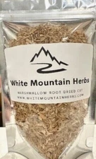 Marshmallow Root Wild Crafted Cut ~ Freshly Packed USA Free Ship