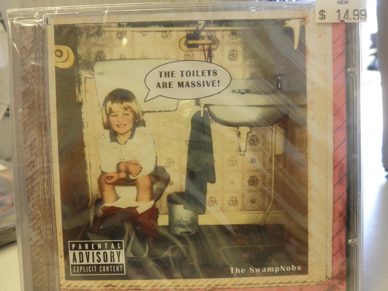The Swampnobs The Toilets Are Massive (CD) Album