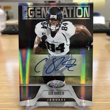 2011 Certified Cecil Shorts New Generation RC Auto Mirror Black 24/25 JAGUARS 