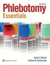 Phlebotomy Essentials by Ruth McCall (English) Paperback Book Free Shipping!