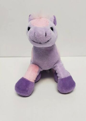 Ganz Webkinz Pink & Purple Mystic Pony Plush No Code Braided Tail - Picture 2 of 10