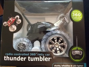the black series radio control 360 rally car thunder tumbler