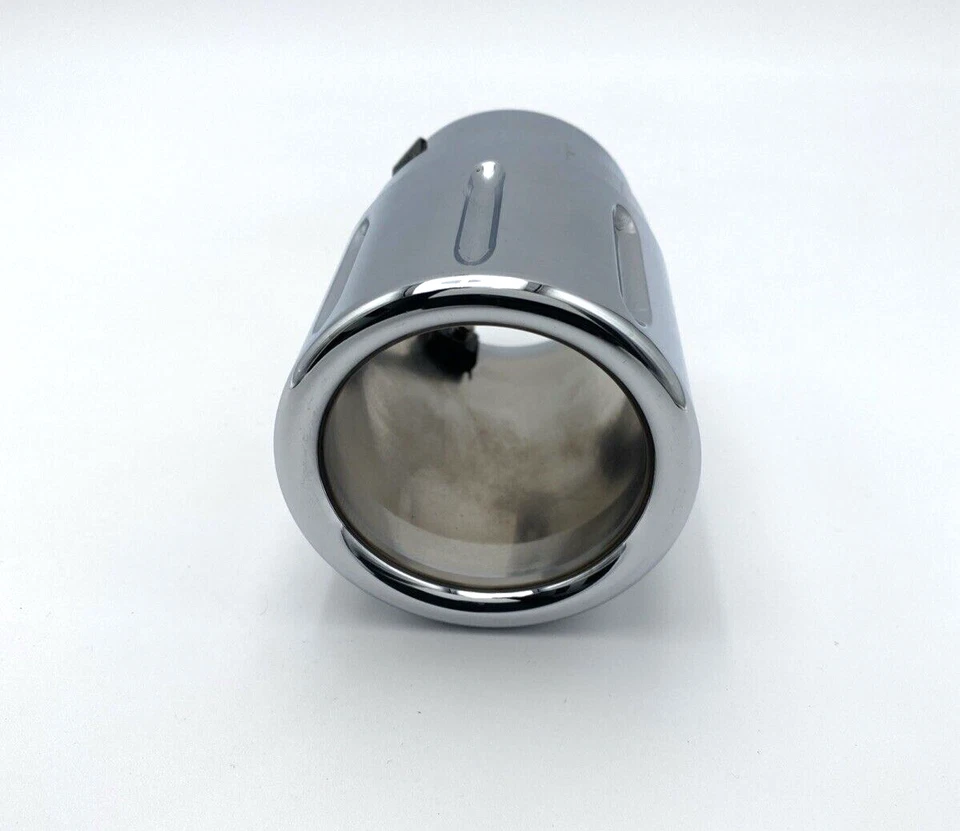 Revólver Harley 65147-02 Screamin Eagle com fenda ponta de extremidade de escape 2,5 pol. fabricante de equipamento original - Imagem 3 de 4