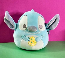Squishmallows Disney Stitch holding an Easter Egg 10" NWT Lilo Stitch Spring