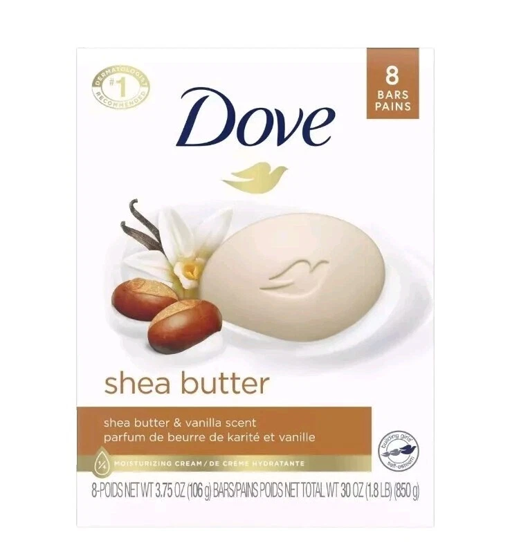 Dove Shea Butter Bar Soaps