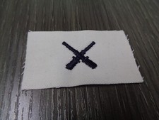 Military US NAVY GUNNERS MATE STRIKER Patch VIETNAM ISSUE SUMMER WHITES