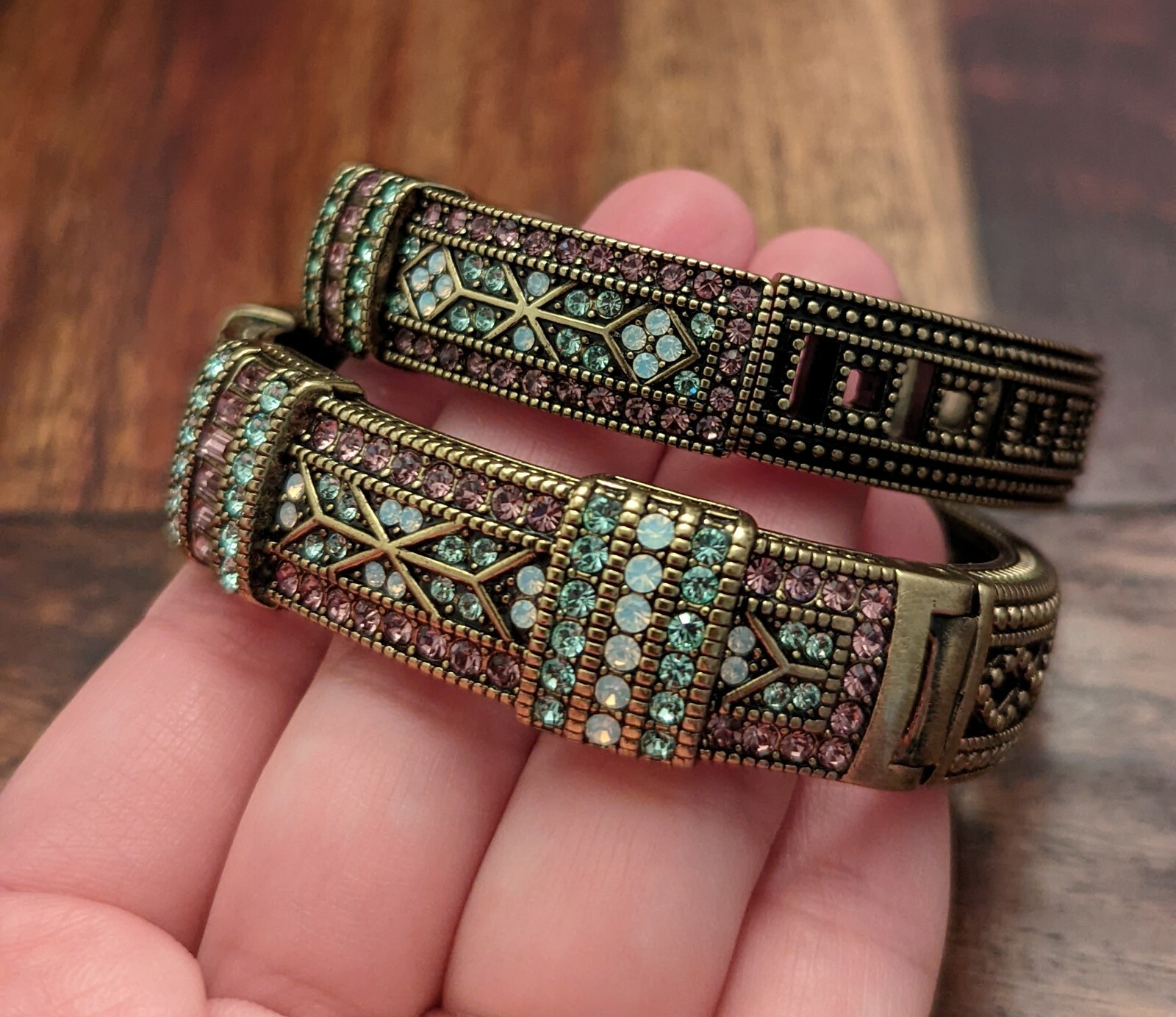 Heidi Daus Everyday Elegance Stackable Crystal Rh… - image 3