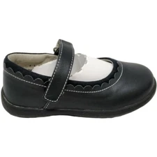 See Kai Run Jane Big Girl Size 9.5 Casual Dress Flats Navy NWB